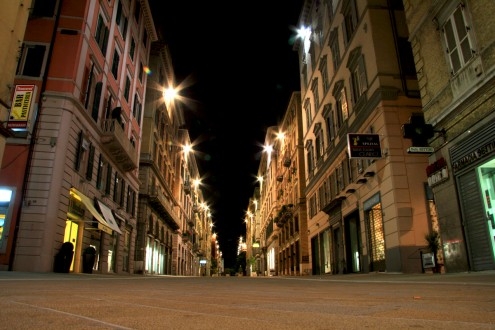 Ancona by night